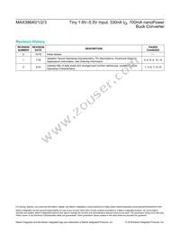MAX38640AENT+ Datasheet Page 15