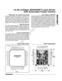 MAX3867ECM Datasheet Page 11