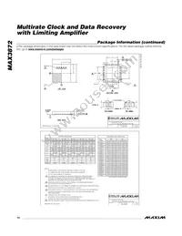 MAX3872ETJ+TGA5 Datasheet Page 14