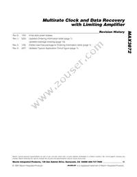 MAX3872ETJ+TGA5 Datasheet Page 15