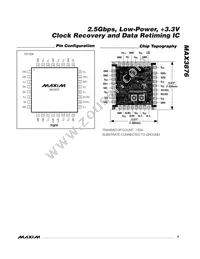 MAX3876EHJ+T Datasheet Page 9