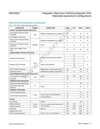 MAX38801HCS+ Datasheet Page 4