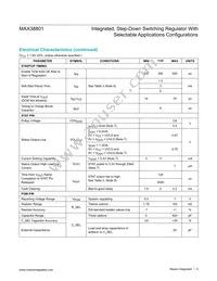 MAX38801HCS+ Datasheet Page 5