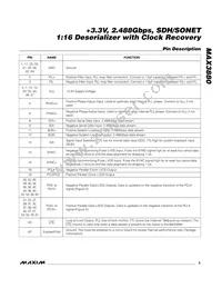 MAX3880ECB+TD Datasheet Page 5