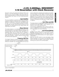 MAX3880ECB+TD Datasheet Page 7