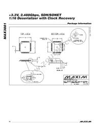 MAX3881ECB+TD Datasheet Page 10