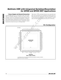 MAX3886ETN+T Datasheet Page 16