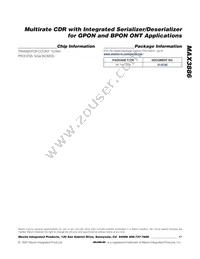 MAX3886ETN+T Datasheet Page 17