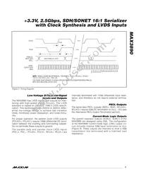MAX3890ECB+D Datasheet Page 7