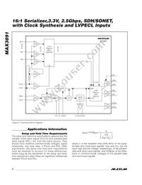 MAX3891ECB+TD Datasheet Page 6