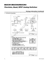 MAX392EPE+ Datasheet Page 12