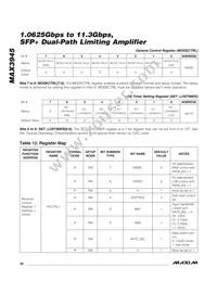 MAX3945ETE+ Datasheet Page 20