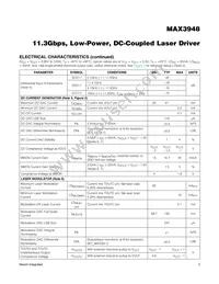 MAX3948ETE+T Datasheet Page 3