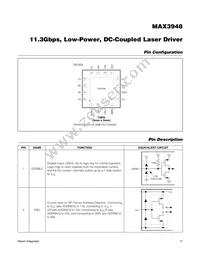MAX3948ETE+T Datasheet Page 11