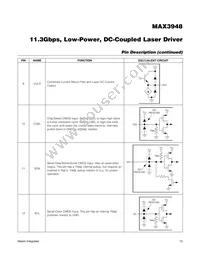 MAX3948ETE+T Datasheet Page 13