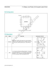 MAX3949ETE+T Datasheet Page 12