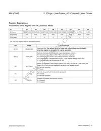 MAX3949ETE+T Datasheet Page 23