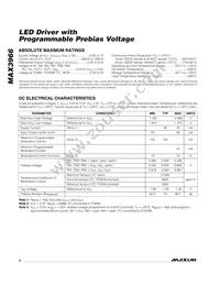 MAX3966C/D Datasheet Page 2
