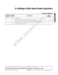 MAX3981UTH+T Datasheet Page 9