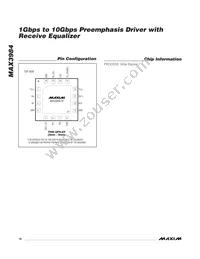 MAX3984UTE+T Datasheet Page 16