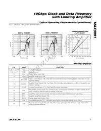 MAX3991UTG+T Datasheet Page 7