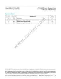 MAX40001ANT12+ Datasheet Page 14