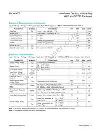 MAX40007ANT+ Datasheet Page 3