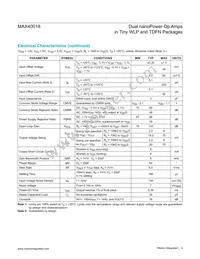 MAX40018ANA+ Datasheet Page 3