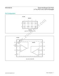 MAX40018ANA+ Datasheet Page 7