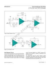 MAX40018ANA+ Datasheet Page 11