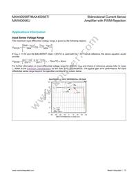 MAX40056FAUA+ Datasheet Page 15