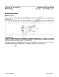 MAX40056FAUA+ Datasheet Page 17