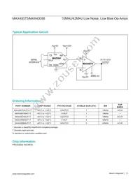 MAX40088AUT+ Datasheet Page 13