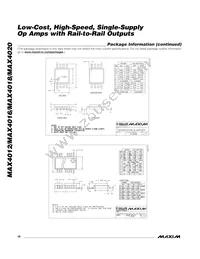 MAX4012ESA+TG071 Datasheet Page 16