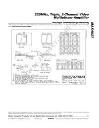 MAX4027ESD+T Datasheet Page 11