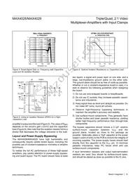 MAX4028EWE+T Datasheet Page 10