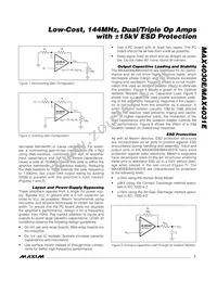 MAX4031EESD+T Datasheet Page 7