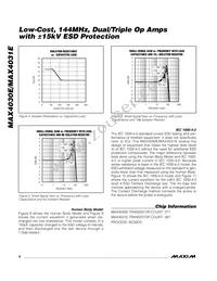 MAX4031EESD+T Datasheet Page 8