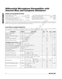 MAX4063EUD+T Datasheet Page 2