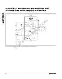 MAX4063EUD+T Datasheet Page 12