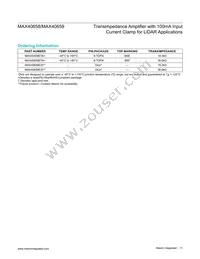 MAX40659ETA+T Datasheet Page 11