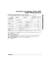 MAX4066EPD+ Datasheet Page 5