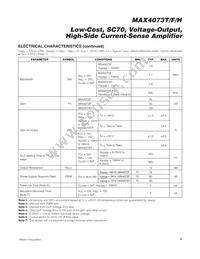 MAX4073TAXK-T Datasheet Page 3