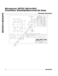 MAX4077EUA-T Datasheet Page 18
