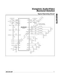 MAX4079CUG+T Datasheet Page 11