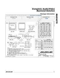 MAX4079CUG+T Datasheet Page 13