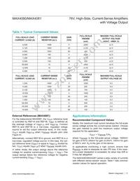 MAX4080TAUA+TG002 Datasheet Page 11