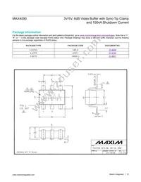 MAX4090EXT+ Datasheet Page 12