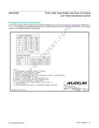 MAX4090EXT+ Datasheet Page 15