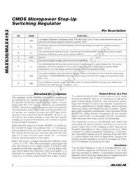 MAX4193ESA+T Datasheet Page 4